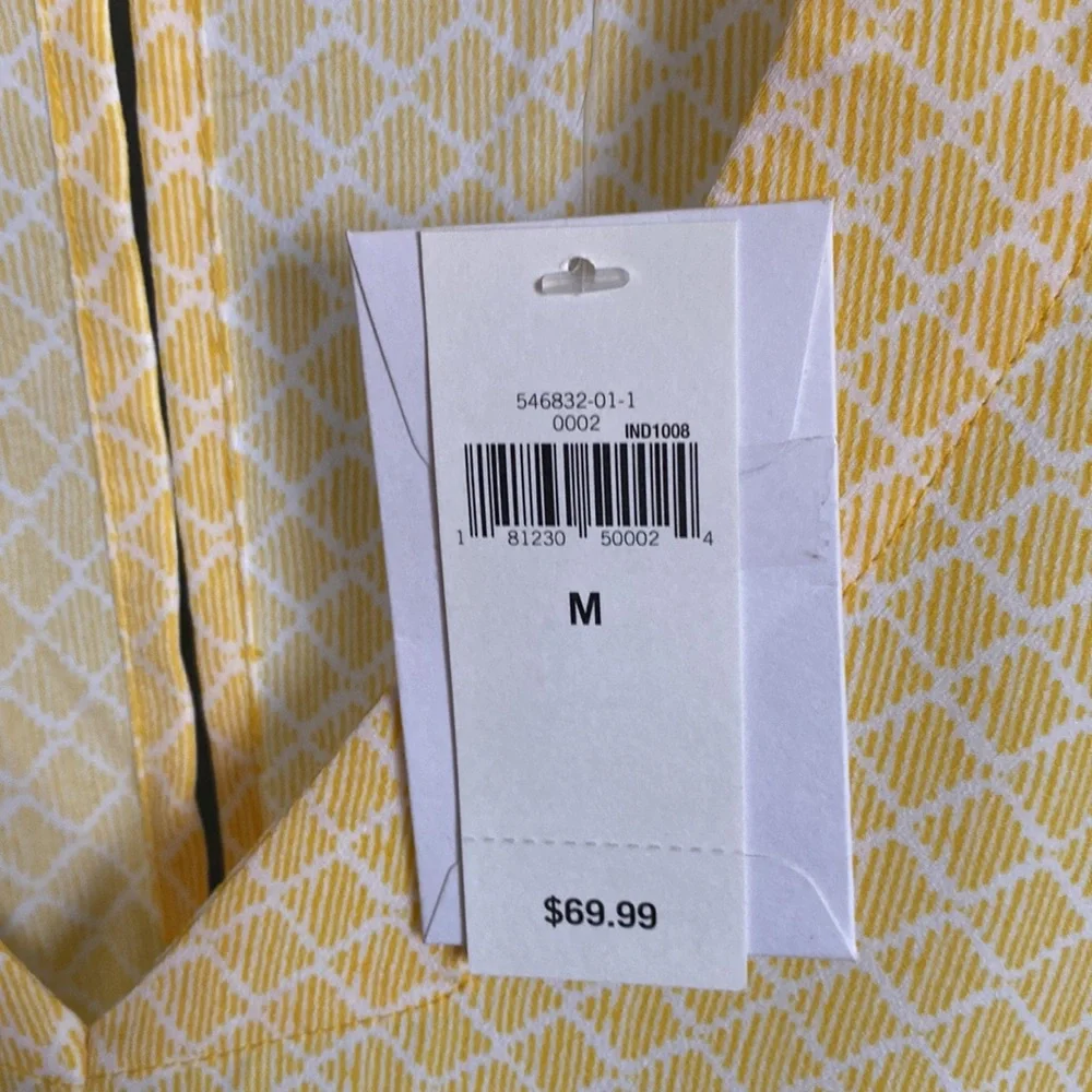 Banana Republic Factory Yellow Light Weight Spring Romper w Pockets NWT … - Picture 4 of 8